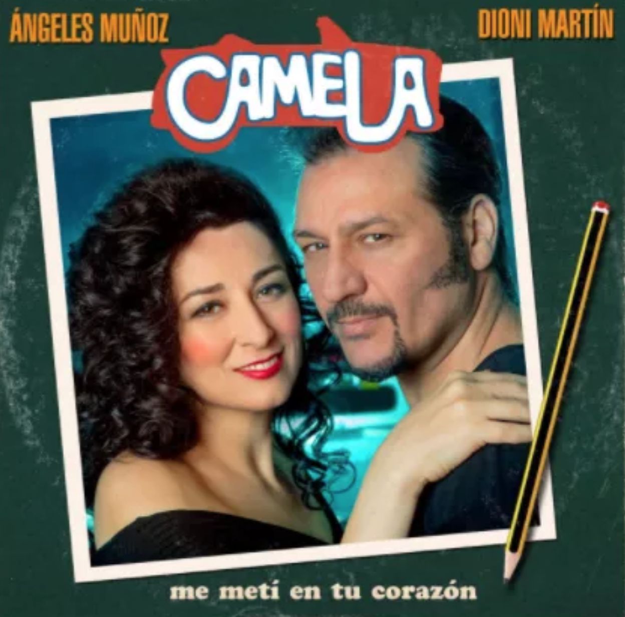 portada disco Camela con Ángeles Muñoz y Dioni Martín