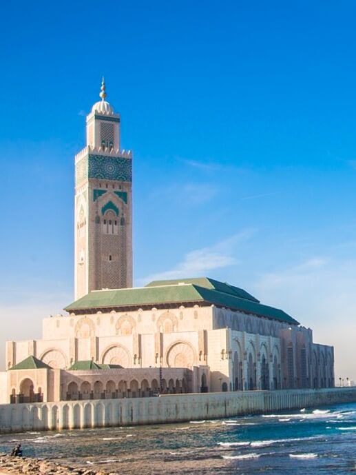 Bureau de BABEL Casablanca. Le Maroc. Mosquée de Casablanca Mosquée Hassan II