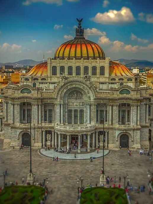 BABEL Bureau de Mexico. Mexico City. Palais des Beaux-Arts