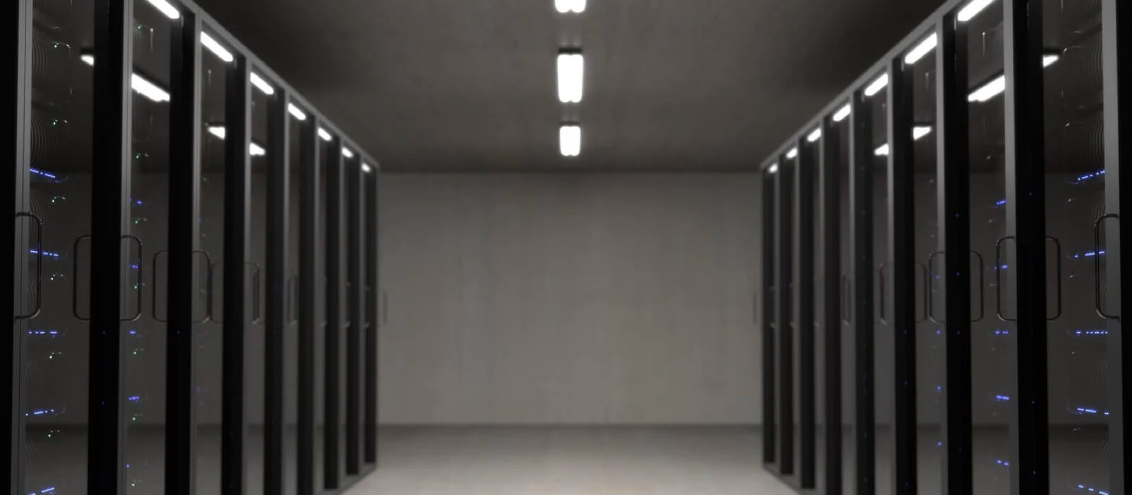 Babel Big Data.  A hallway full of servers